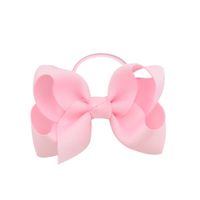 Simple New 20 Color Children's Multi-color Cute Flower Hair Ring Hair Accessories main image 6