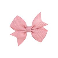 New Baby Hair Accessories 2 Inches Solid Color Children's Bow Hairpin main image 3
