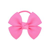 New High Elastic Children's Simple Accessories Girl Cute Ponytail Rubber Band Hair Rope sku image 14