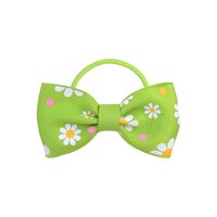 Accessoires De Cheveux De Mode Pour Enfants Couleur Bonbon Corde De Cheveux Petite Marguerite Élastique sku image 15