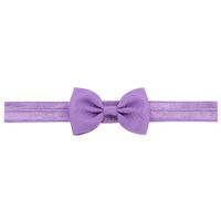 Fashion Solid Color Children's Hair Accessories Candy Color Rib Bow Headband Wholesale sku image 6