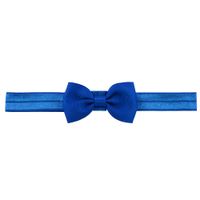 Fashion Solid Color Children's Hair Accessories Candy Color Rib Bow Headband Wholesale sku image 7