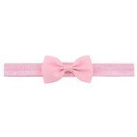 Fashion Solid Color Children's Hair Accessories Candy Color Rib Bow Headband Wholesale sku image 12