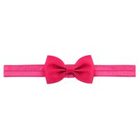 Fashion Solid Color Children's Hair Accessories Candy Color Rib Bow Headband Wholesale sku image 15
