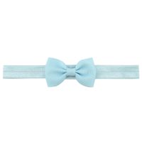 Fashion Solid Color Children's Hair Accessories Candy Color Rib Bow Headband Wholesale sku image 18