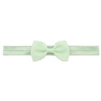 Fashion Solid Color Children's Hair Accessories Candy Color Rib Bow Headband Wholesale sku image 20