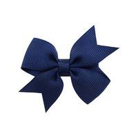 New Children's Multicolor Small Bow Hairpin Simple Headdress Hair Accessories sku image 2