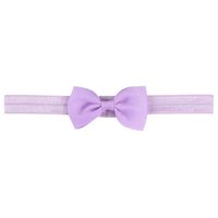Fashion Solid Color Children's Hair Accessories Candy Color Rib Bow Headband Wholesale sku image 26