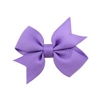 New Children's Multicolor Small Bow Hairpin Simple Headdress Hair Accessories sku image 6