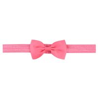 Fashion Solid Color Children's Hair Accessories Candy Color Rib Bow Headband Wholesale sku image 28