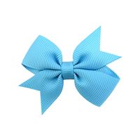 New Children's Multicolor Small Bow Hairpin Simple Headdress Hair Accessories sku image 8