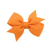 New Children's Multicolor Small Bow Hairpin Simple Headdress Hair Accessories sku image 10