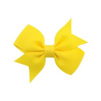 New Children's Multicolor Small Bow Hairpin Simple Headdress Hair Accessories sku image 11