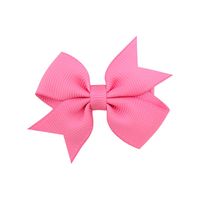 New Children's Multicolor Small Bow Hairpin Simple Headdress Hair Accessories sku image 14