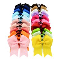 New Ladies Ribbon Fishtail 4.5 Inch Bow Hairpin Ladies Children's Hair Accessories sku image 1
