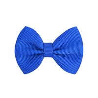 New Simple Children's Bow Hairpin Multicolor 4.5cm Solid Color Cute Side Clip sku image 7