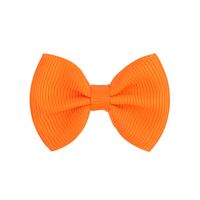 New Simple Children's Bow Hairpin Multicolor 4.5cm Solid Color Cute Side Clip sku image 10