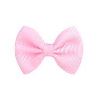 New Simple Children's Bow Hairpin Multicolor 4.5cm Solid Color Cute Side Clip sku image 12