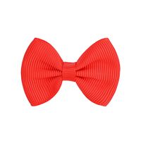 New Simple Children's Bow Hairpin Multicolor 4.5cm Solid Color Cute Side Clip sku image 13