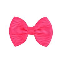 New Simple Children's Bow Hairpin Multicolor 4.5cm Solid Color Cute Side Clip sku image 15