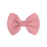 New Simple Children's Bow Hairpin Multicolor 4.5cm Solid Color Cute Side Clip sku image 17