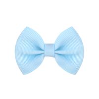 New Simple Children's Bow Hairpin Multicolor 4.5cm Solid Color Cute Side Clip sku image 18