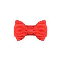 New Children's Hair Accessories Candy Color Small Baby Bow Solid Color Dog Pet Hairpin sku image 13
