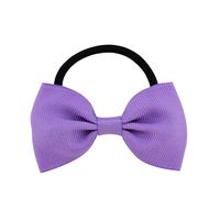 Simple Solid Color Children's Bow Cute Hair Rope Hair Ring Hair Accessories sku image 6