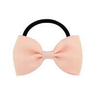 Simple Solid Color Children's Bow Cute Hair Rope Hair Ring Hair Accessories sku image 9