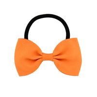 Simple Solid Color Children's Bow Cute Hair Rope Hair Ring Hair Accessories sku image 10