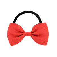 Simple Solid Color Children's Bow Cute Hair Rope Hair Ring Hair Accessories sku image 13