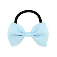 Simple Solid Color Children's Bow Cute Hair Rope Hair Ring Hair Accessories sku image 18