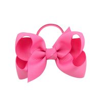 Simple New 20 Color Children's Multi-color Cute Flower Hair Ring Hair Accessories sku image 14