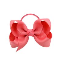 Simple New 20 Color Children's Multi-color Cute Flower Hair Ring Hair Accessories sku image 16