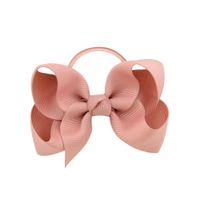Simple New 20 Color Children's Multi-color Cute Flower Hair Ring Hair Accessories sku image 17