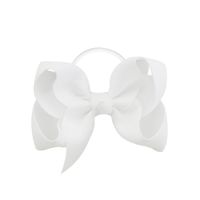 Simple New 20 Color Children's Multi-color Cute Flower Hair Ring Hair Accessories sku image 19