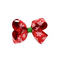 New Ladies Bow 4.5cm Multicolor Butterfly Christmas Children's Hairpin sku image 5