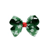 New Ladies Bow 4.5cm Multicolor Butterfly Christmas Children's Hairpin sku image 6