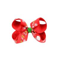 New Ladies Bow 4.5cm Multicolor Butterfly Christmas Children's Hairpin sku image 7