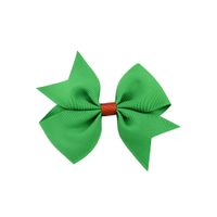 New Ladies Bow 4.5cm Multicolor Butterfly Christmas Children's Hairpin sku image 2