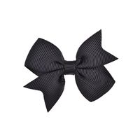 New Baby Hair Accessories 2 Inches Solid Color Children's Bow Hairpin sku image 5