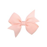 New Baby Hair Accessories 2 Inches Solid Color Children's Bow Hairpin sku image 9