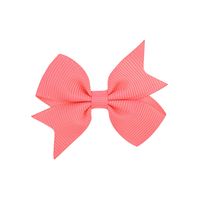 New Baby Hair Accessories 2 Inches Solid Color Children's Bow Hairpin sku image 16