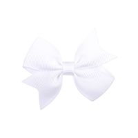 New Baby Hair Accessories 2 Inches Solid Color Children's Bow Hairpin sku image 19