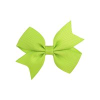New Baby Hair Accessories 2 Inches Solid Color Children's Bow Hairpin sku image 21