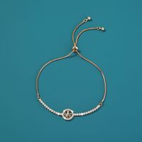 Fashion New Micro Inlay Zircon Tree Of Life Elements Adjustable Venetian Bracelet Jewelry main image 8