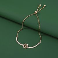 Fashion New Micro Inlay Zircon Tree Of Life Elements Adjustable Venetian Bracelet Jewelry main image 10