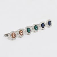 New Gem-set Cufflinks French Fashion Men's Metal Shirt Buttons Clothing Accessories main image 6