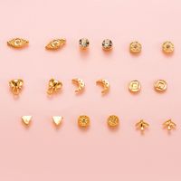 Fashion Geometric Earrings Card Set Cute Animal Earrings 9 Sets sku image 6
