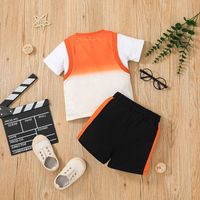 Summer New Short-sleeved T-shirt Suit Boy Shorts Two-piece Children's main image 5